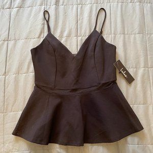 Lulus black tank top
